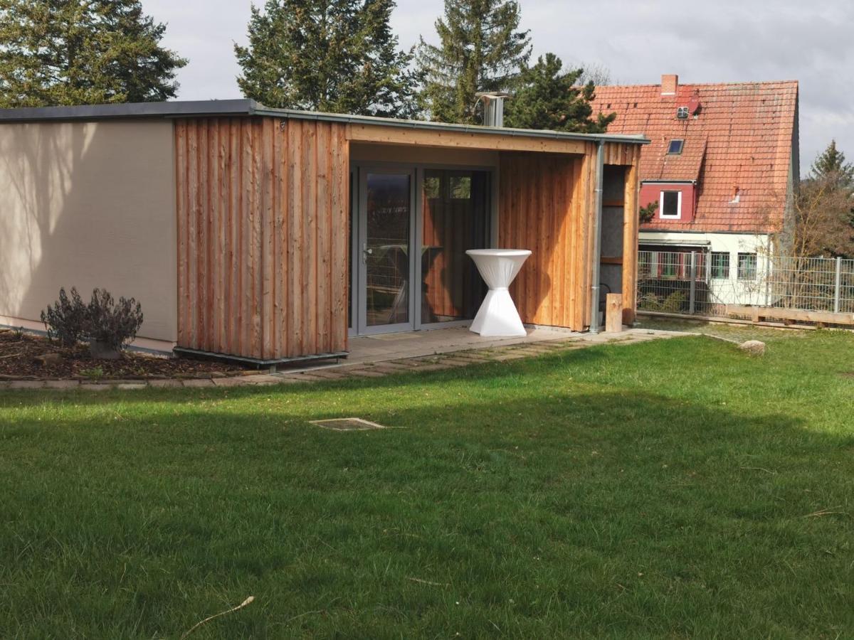 Villa Baumhaus Und Tinyhaus Mühlhausen Exterior foto
