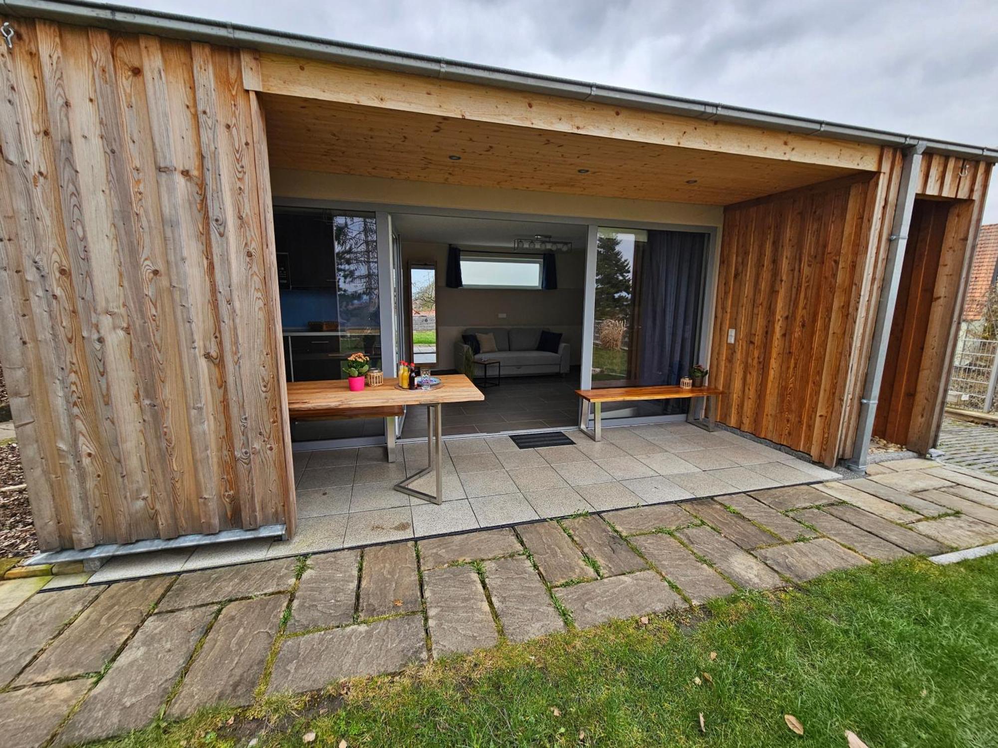 Villa Baumhaus Und Tinyhaus Mühlhausen Exterior foto